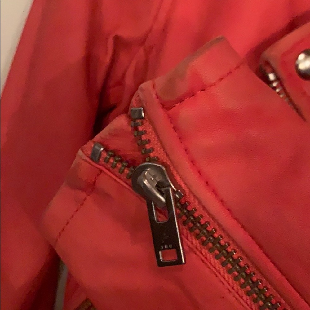 IRO Ashville Distressed Leather Jacket EUC - Picture 12 of 16